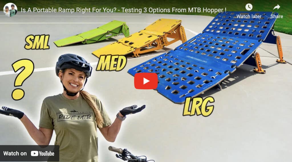 kyle and april bike jump video